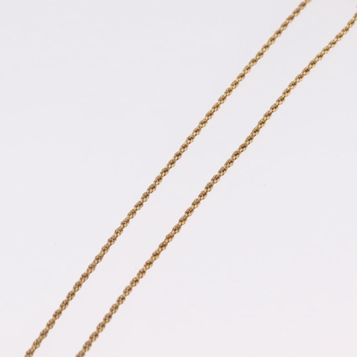 Christian Dior Vintage CD Heart Pendant Metal, Gold, Metal, Necklace