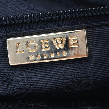 Loewe Anagram Leather, Red, Suede, Tote Bag