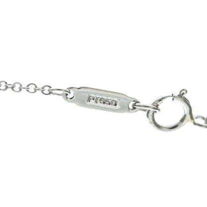 Tiffany & Co. Paper Flowers Pendant Platinum with Pave Diamonds, Silver, Platinum, Necklace