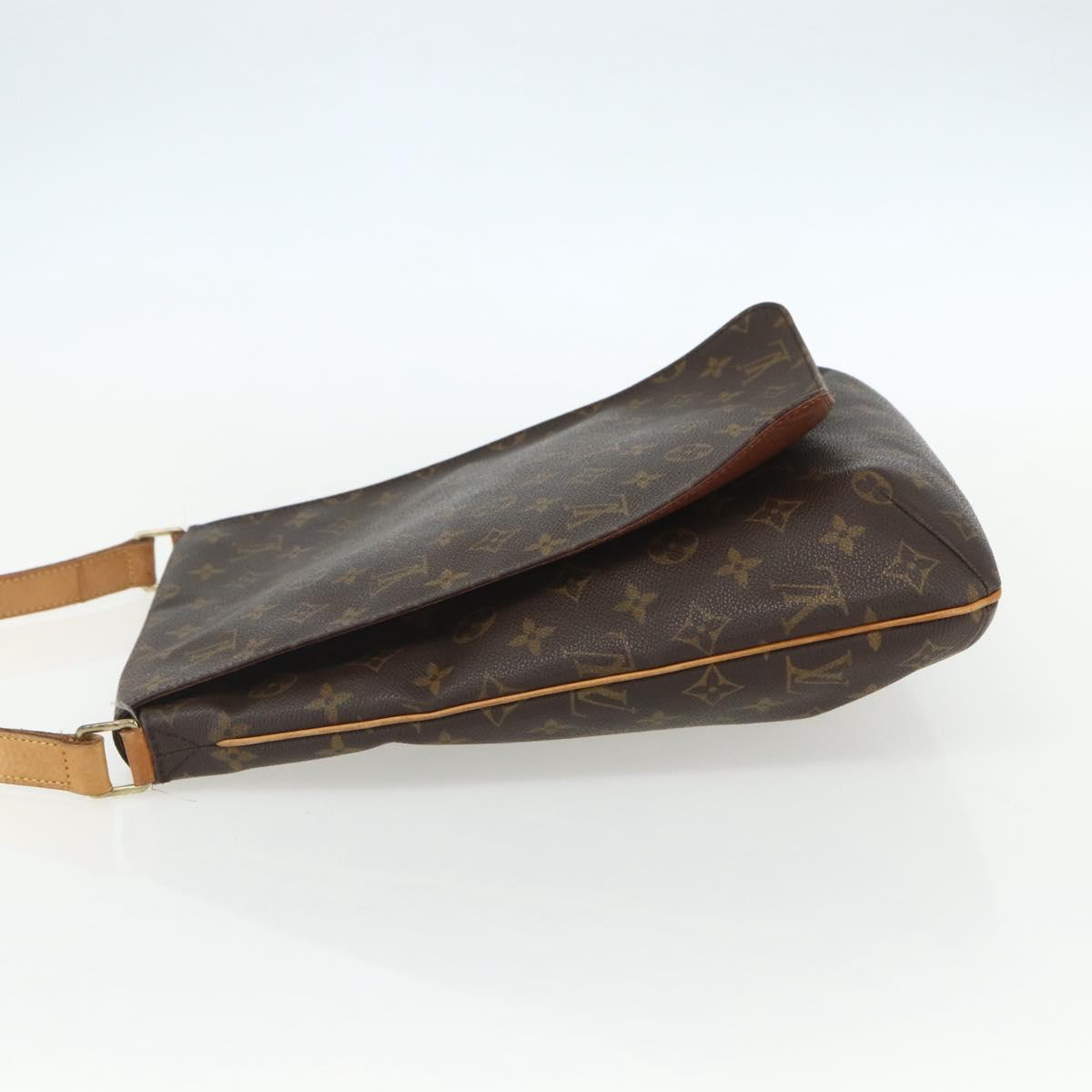 Louis Vuitton Musette Salsa Handbag Monogram Canvas, BROWN, CANVAS, Shoulder bag