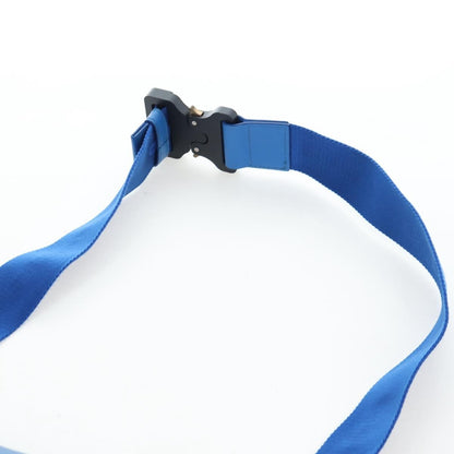 Christian Dior Saddle Leather, Blue, Leather, Crossbody Bag