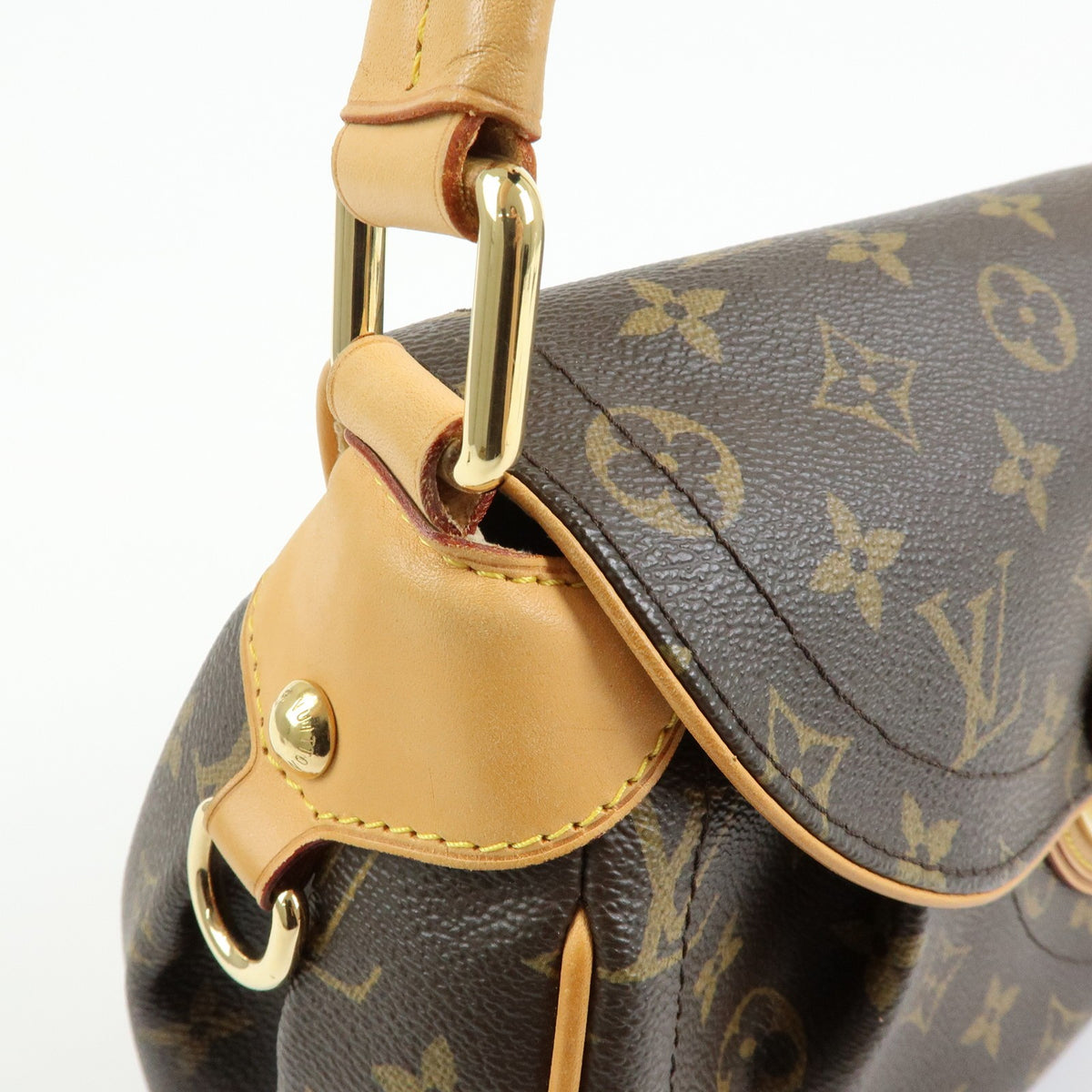 Louis Vuitton Beverly Monogram Canvas, Brown, Canvas, Handbag