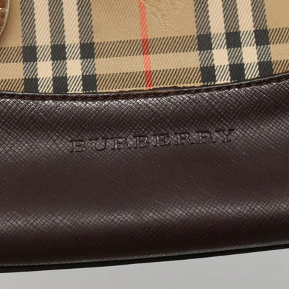 Burberry Nova Check Tote canvas check pattern, Beige, Canvas, Handbag