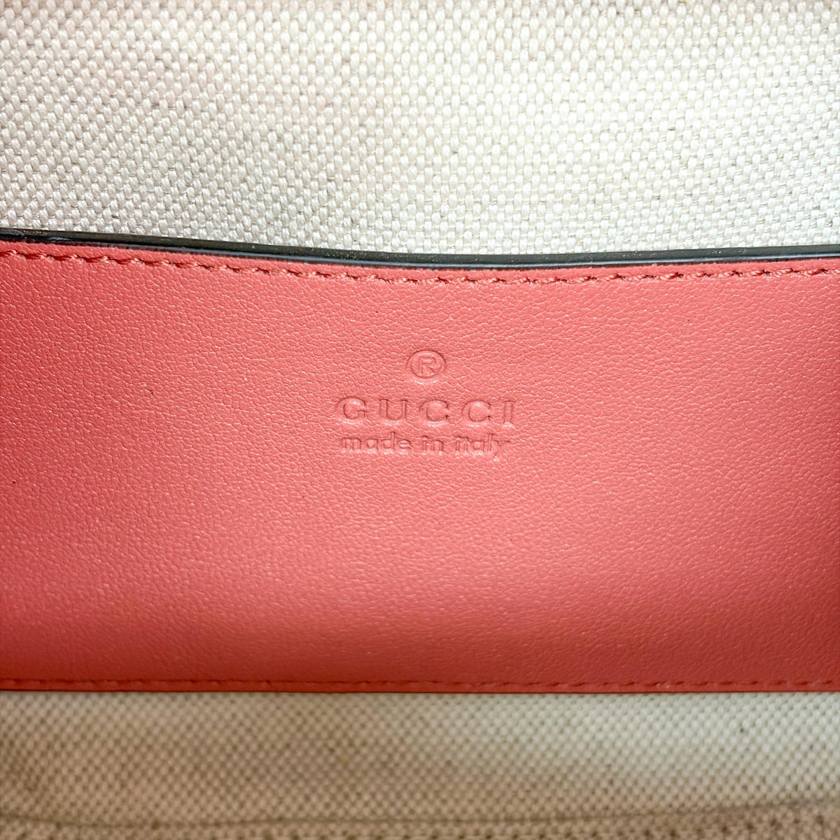 Gucci Blondie NM Top Handle Leather, Pink, Leather, Handbag