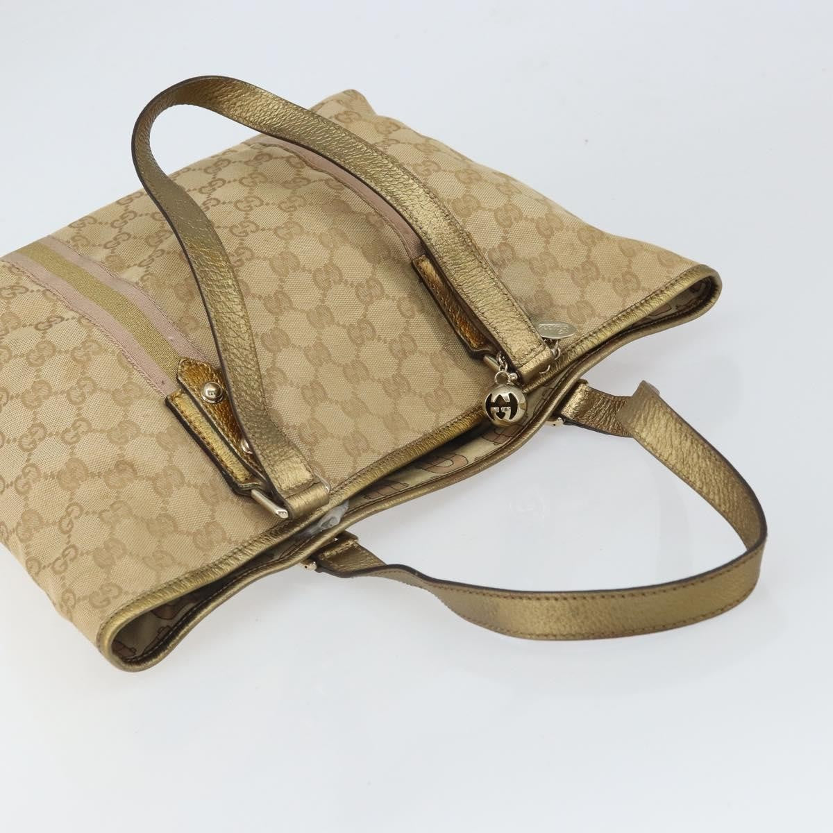 Gucci Jolicoeur GG Canvas, Beige, Canvas, Tote Bag