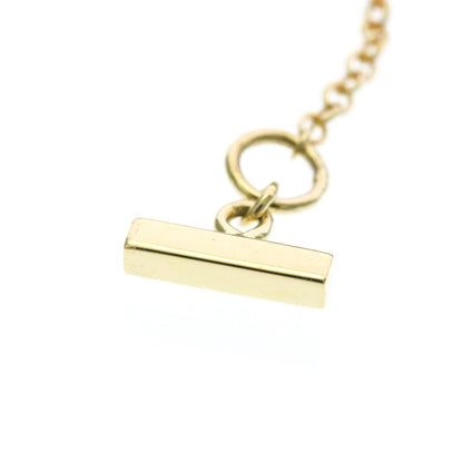 Tiffany & Co. T Smile Pendant 18K Yellow Gold with Diamonds, Gold, Yellow Gold, Necklace