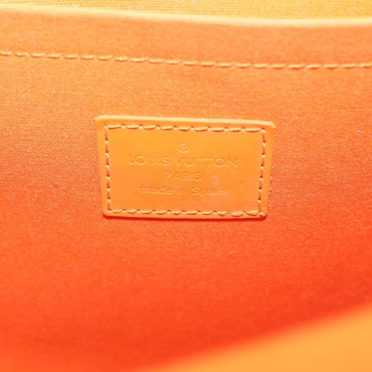 Louis Vuitton Croisette Damier with Braided Detail, Orange, Leather, Tote Bag