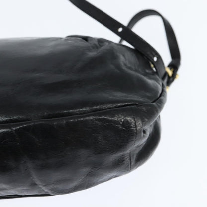 Chloe 2way shoulder bag Leather, Black, Leather, Shoulder Bag