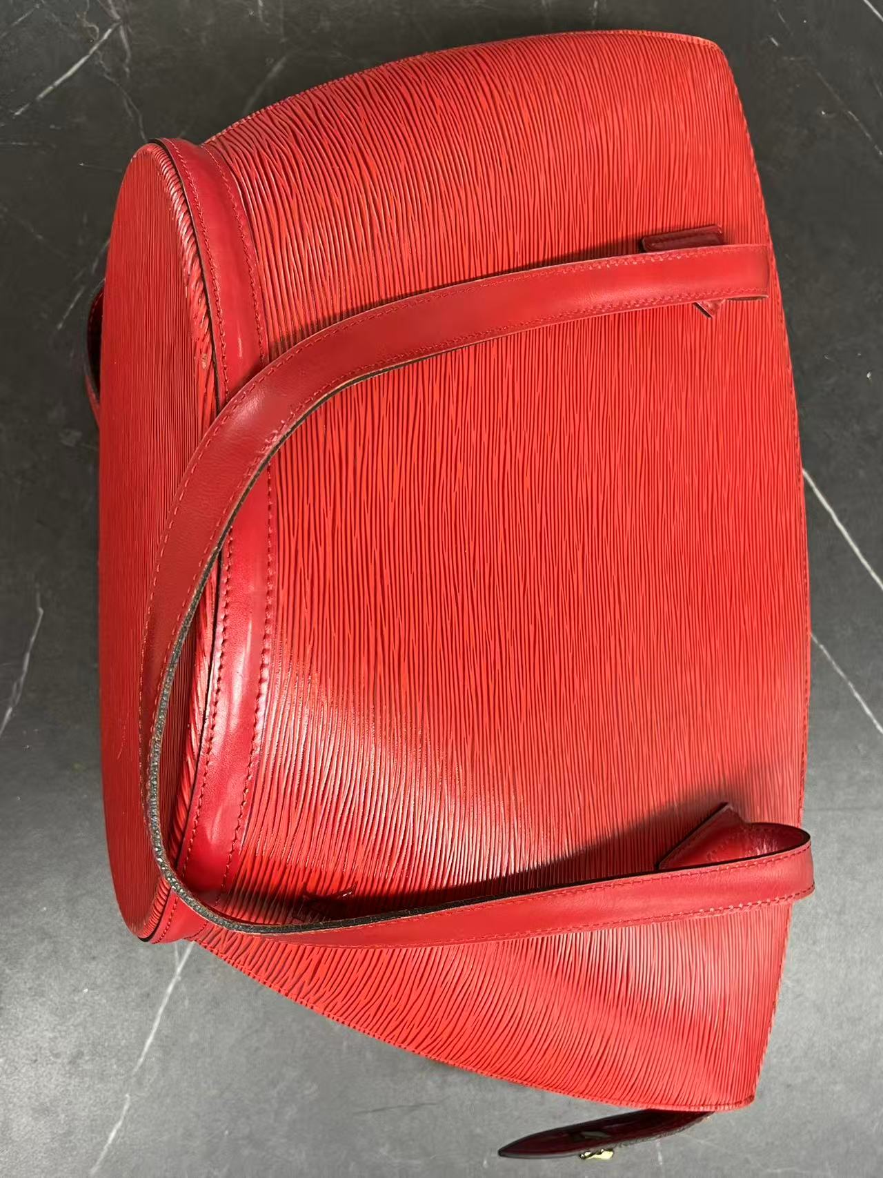 Louis Vuitton Card holder Epi Epi leather, Red, Leather, Wallet