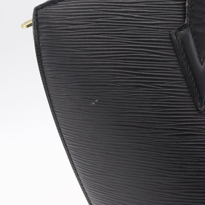 Louis Vuitton Saint Jacques Epi Leather, Black, Leather, Handbag