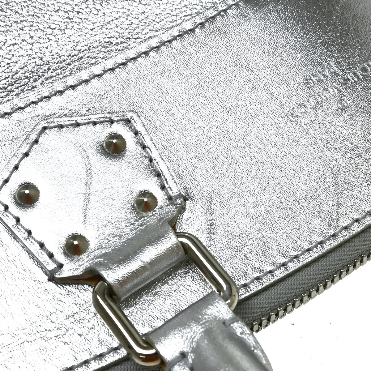 Louis Vuitton Suhali Lockit Leather, Silver, Leather, Handbag