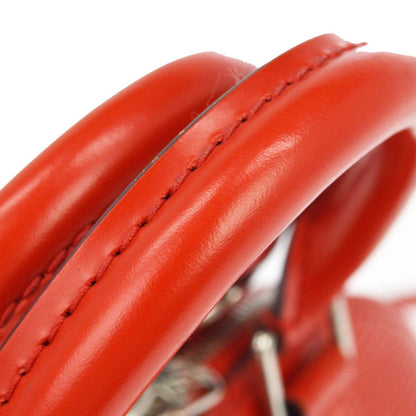 Louis Vuitton Alma Epi Leather, Red, Leather, Handbag