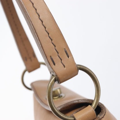 Miu Miu Beau Top Handle Leather, Brown, Leather, Handbag