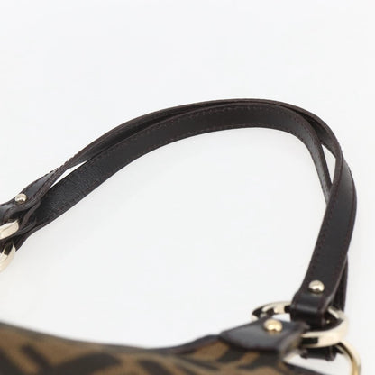 Fendi Chef Zucca Canvas, Brown, Canvas, Tote Bag