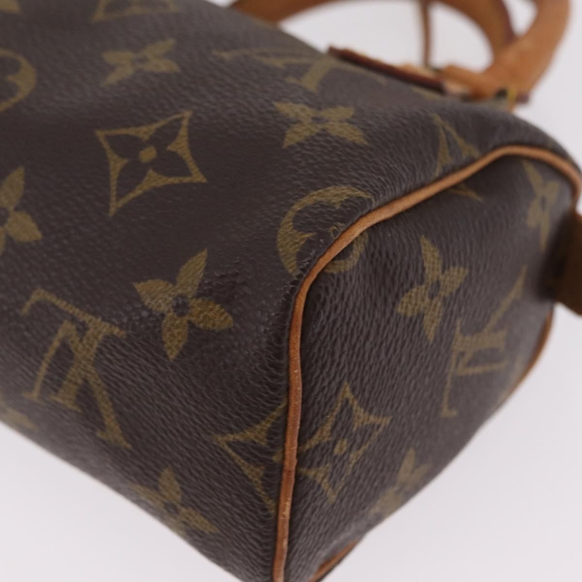 Louis Vuitton Speedy Mini HL Monogram Canvas, Brown, Canvas, Handbag