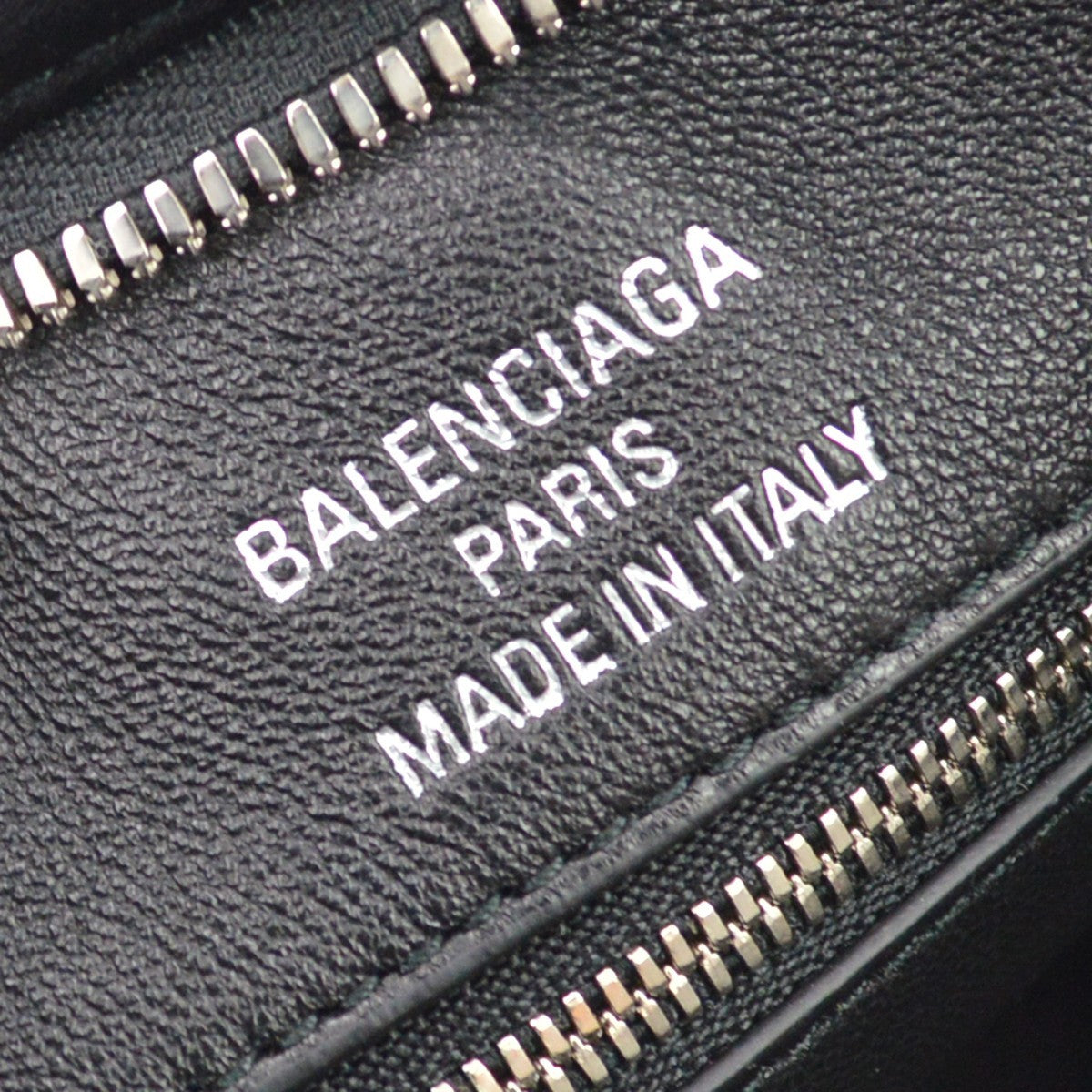 Balenciaga Leopolda Satin, Black, Satin, Shoulder Bag