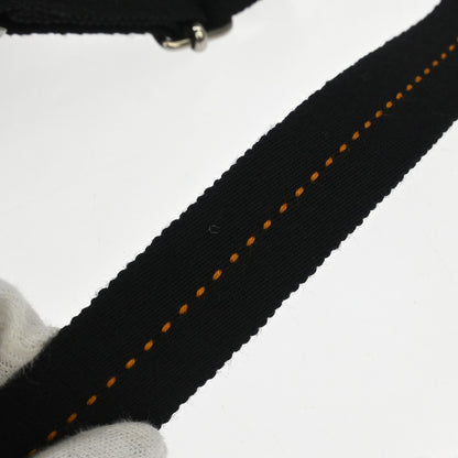 Hermes Caravan Leather, Black, Leather, Tote Bag