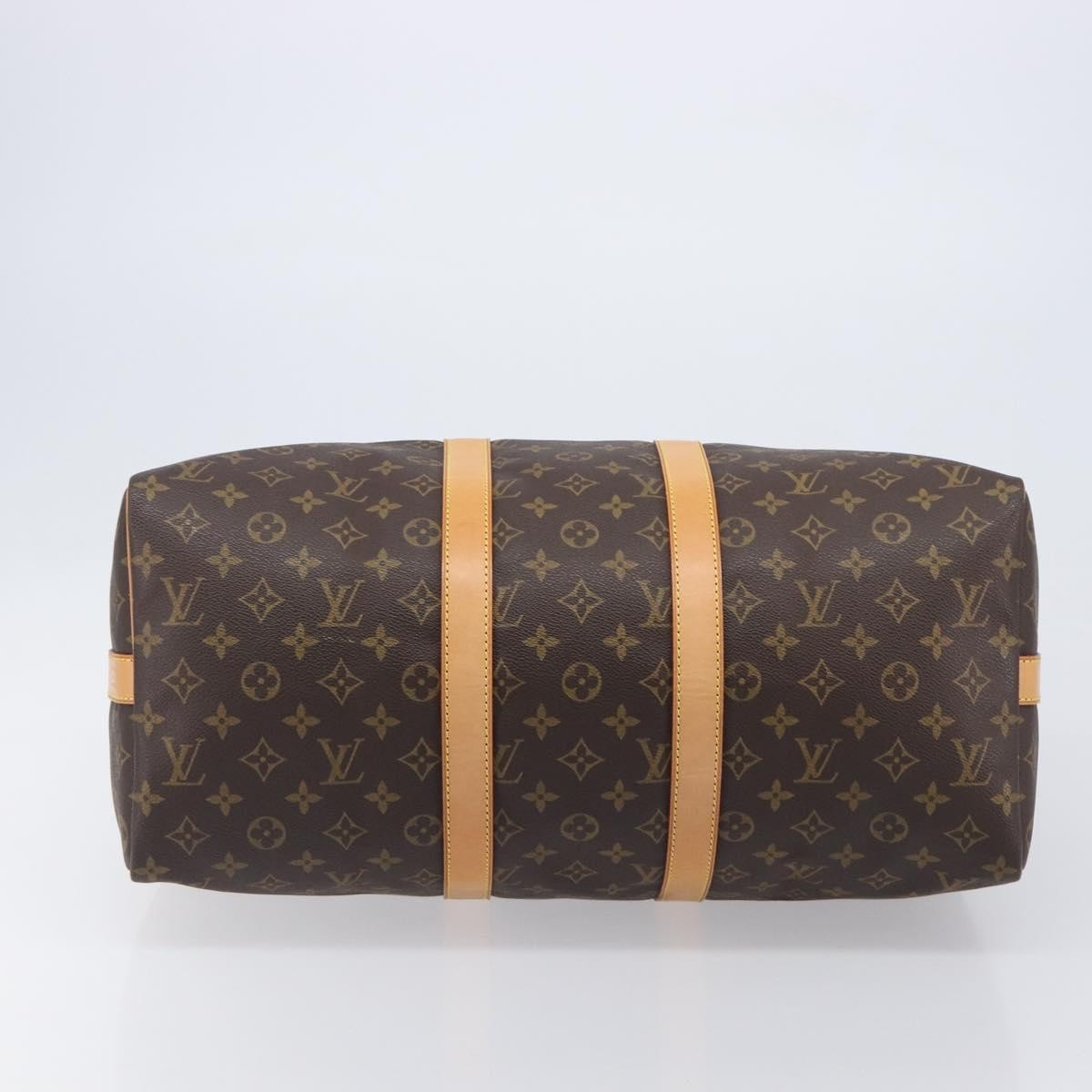 Louis Vuitton Keepall Bandouliere Monogram Canvas, Brown, Canvas, Travel Bag
