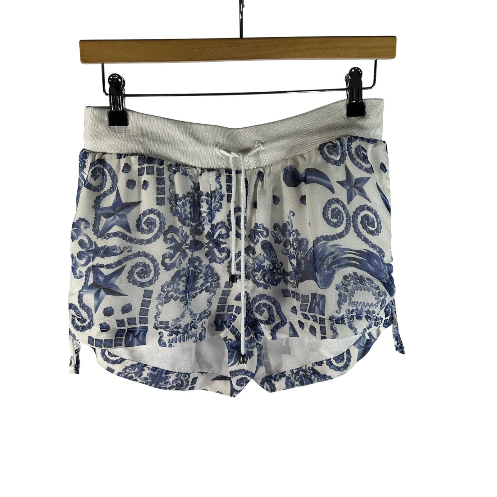 PINKO Wool Blend Shorty Shorts