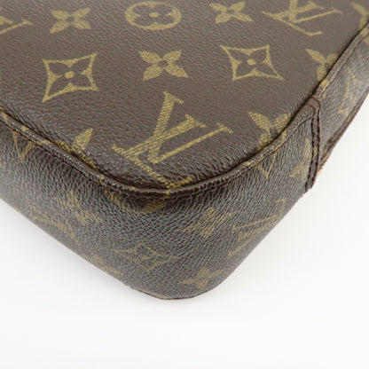 Louis Vuitton Spontini Monogram Canvas, Brown, Canvas, Handbag