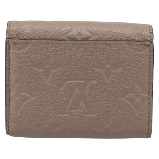 Louis Vuitton Zoe Monogram Empreinte Leather, Beige, Leather, Wallet