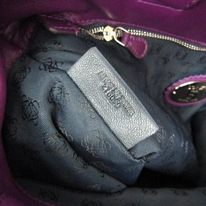 Loewe Anagram Leather, Purple, Leather, Tote Bag