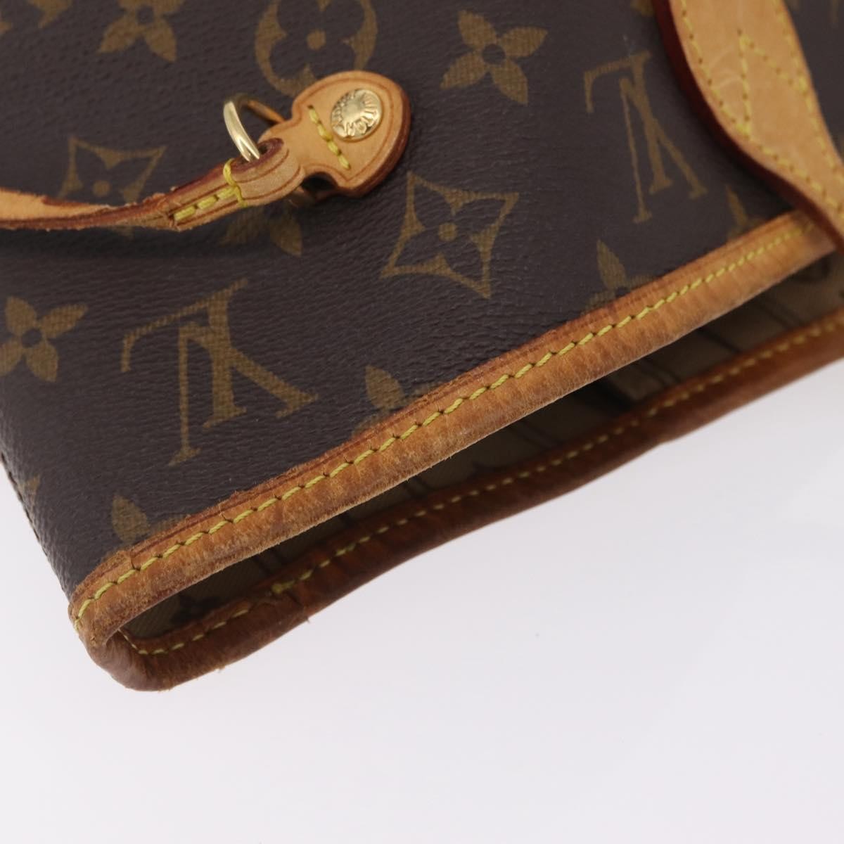 Louis Vuitton Neverfull Monogram Canvas, Brown, Canvas, Tote Bag