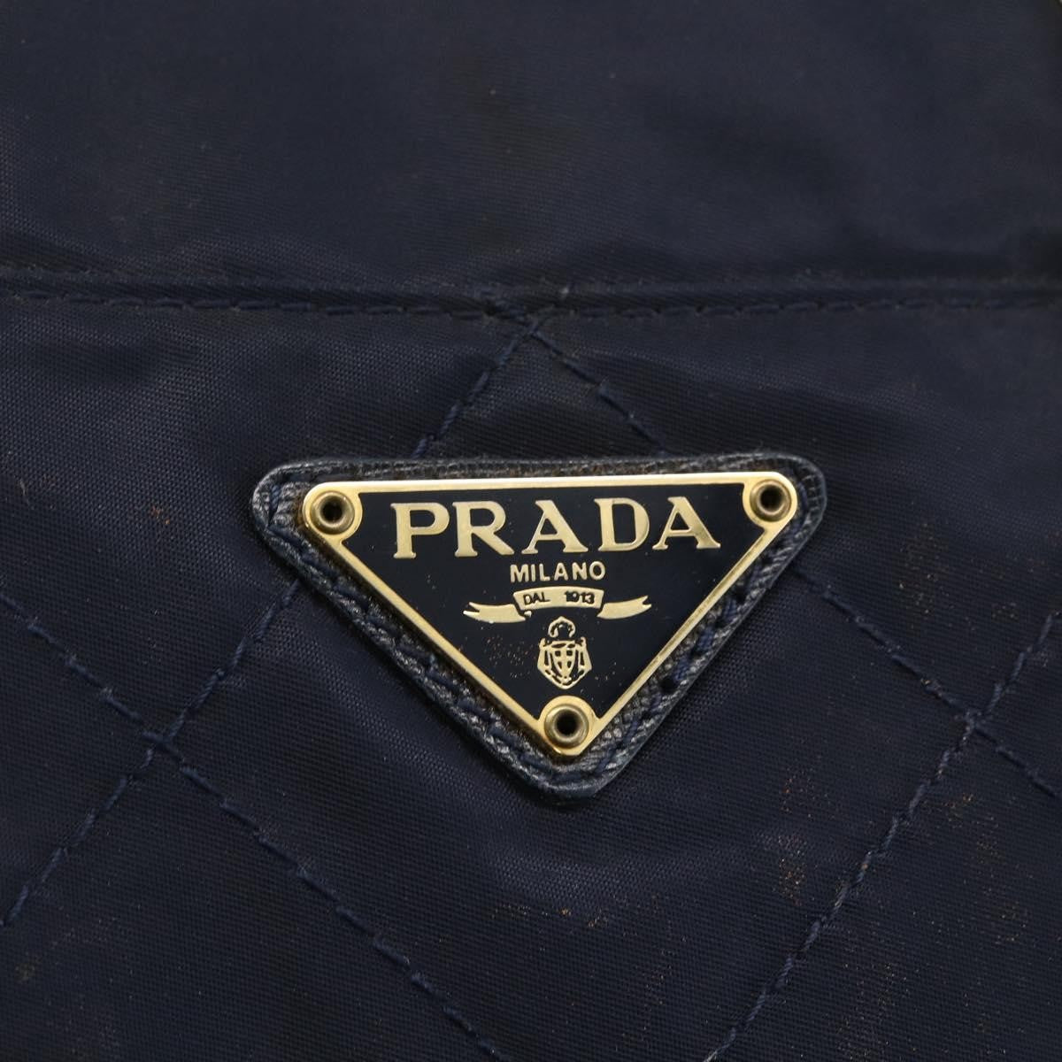 Prada Re-Edition 1995 Chain Quilted Re-Nylon, Navy, Nylon, Tote Bag