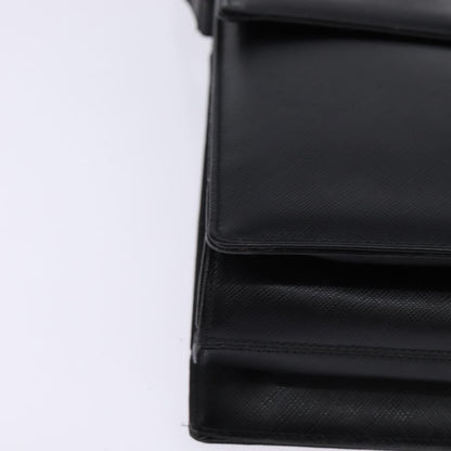 Salvatore Ferragamo Convertible Top Handle Leather, Black, Leather, Handbag