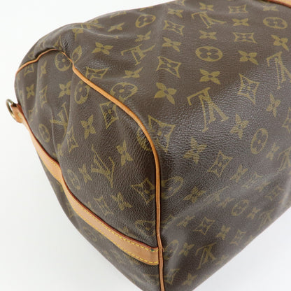 Louis Vuitton Keepall Bandouliere Monogram Canvas, Brown, Canvas, Travel Bag