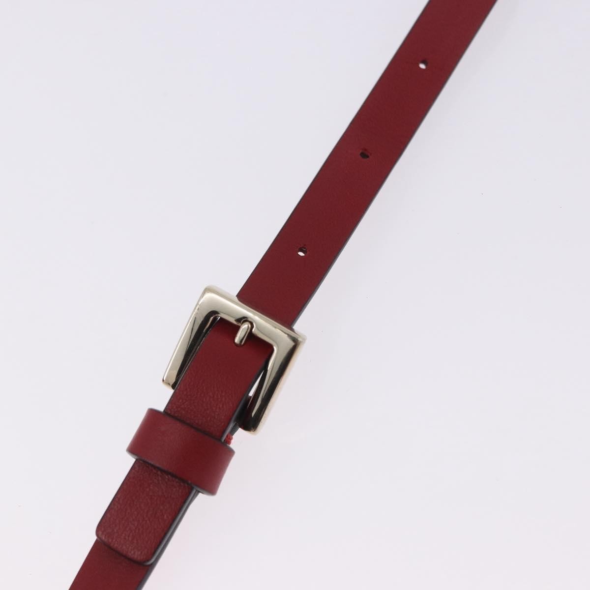 Valentino Garavani Rockstud Camera Leather, Red, Leather, Crossbody Bag