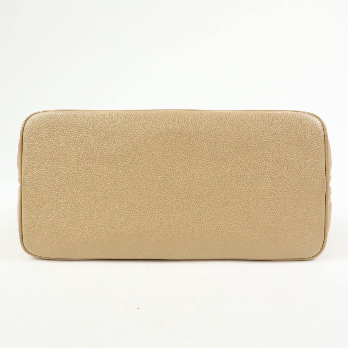 Chanel Medallion Quilted Lambskin, Beige, Calfskin, Tote Bag