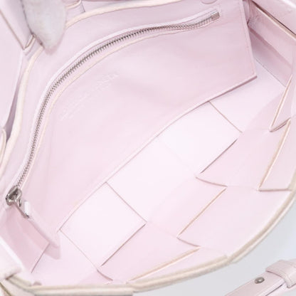 Bottega Veneta Cassette Maxi Intrecciato Leather, Pink, Leather, Crossbody Bag
