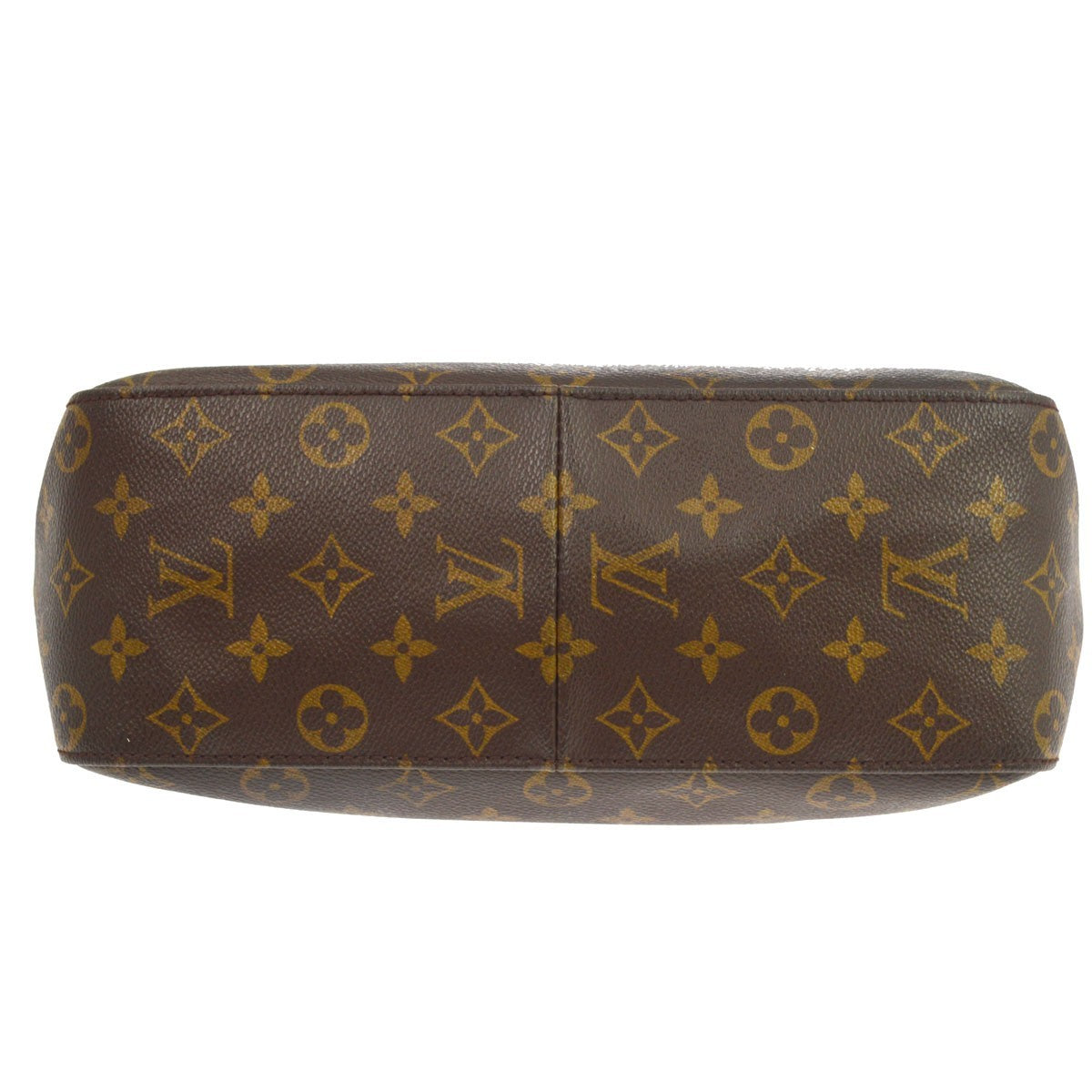 Louis Vuitton Looping Monogram Canvas, Brown, Canvas, Handbag