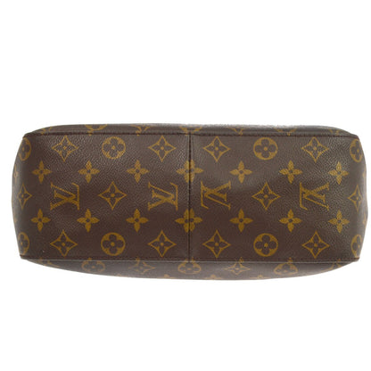 Louis Vuitton Looping Monogram Canvas, Brown, Canvas, Handbag