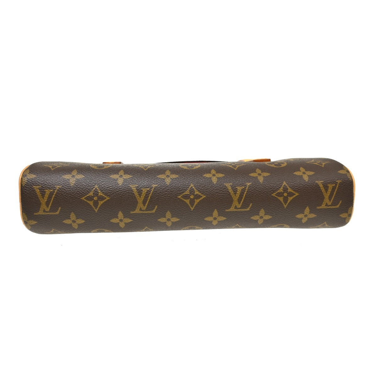 Louis Vuitton Sonatine Monogram Canvas, Brown, Canvas, Handbag