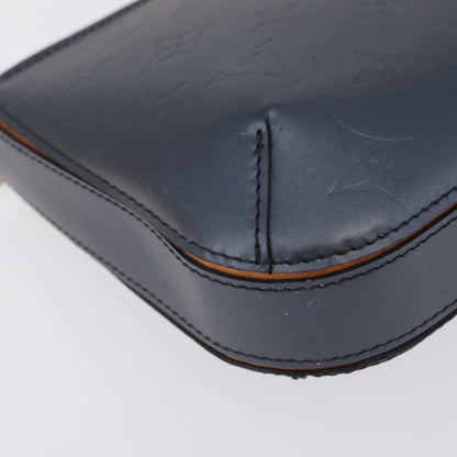 Louis Vuitton Mat Fowler Monogram Vernis, Navy, Canvas, Handbag