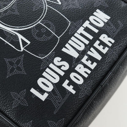 Louis Vuitton Danube Limited Edition Vivienne Monogram Eclipse, Black, Canvas, Shoulder Bag