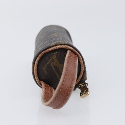 Louis Vuitton golf ball case monogram, Brown, Canvas, Clutch