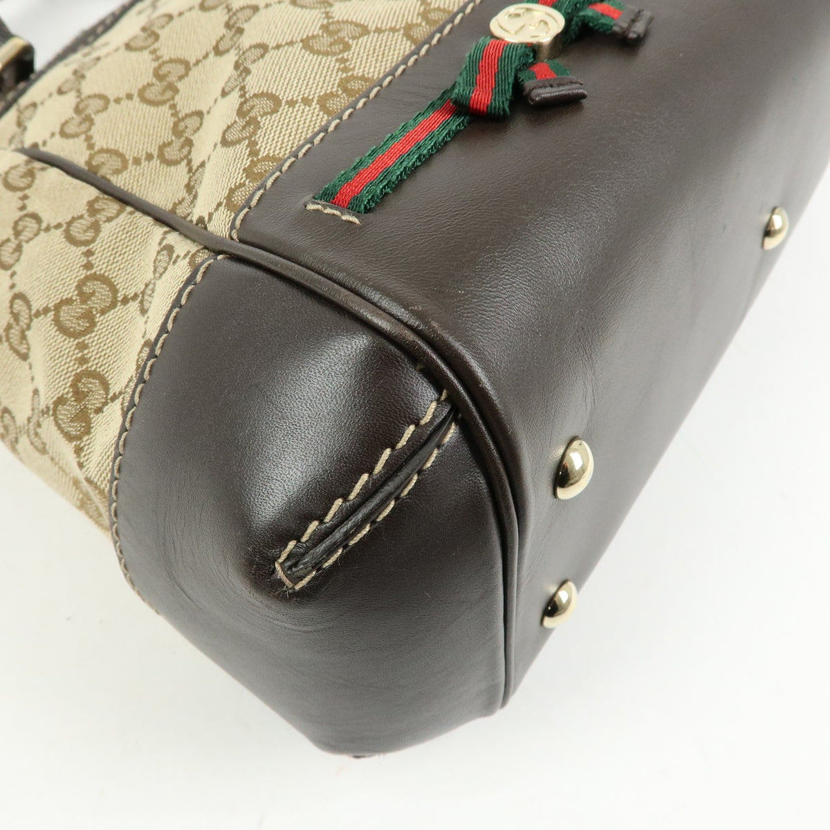 Gucci Mayfair Convertible GG Canvas, Beige, Canvas, Tote Bag