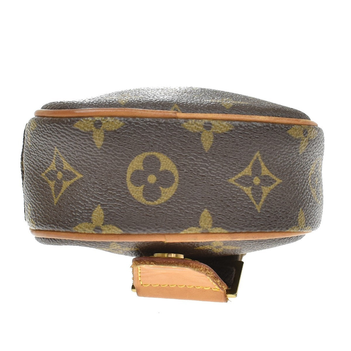 Louis Vuitton Pochette Gange Monogram Canvas, Brown, Canvas, Clutch