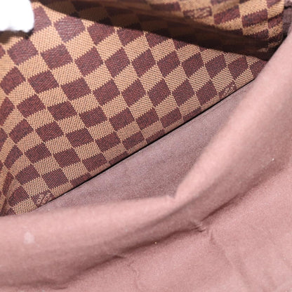 Louis Vuitton Naviglio Damier, Brown, Canvas, Shoulder Bag