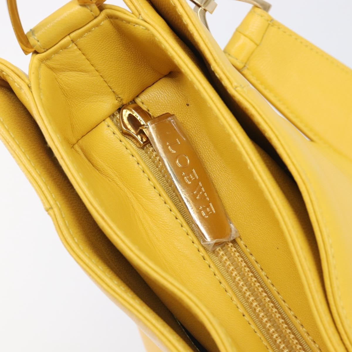 Loewe Shoulder bag Leather, Yellow, Leather, Shoulder Bag