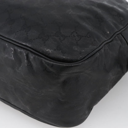 Gucci Zip Messenger GG Imprime, Black, Canvas, Handbag