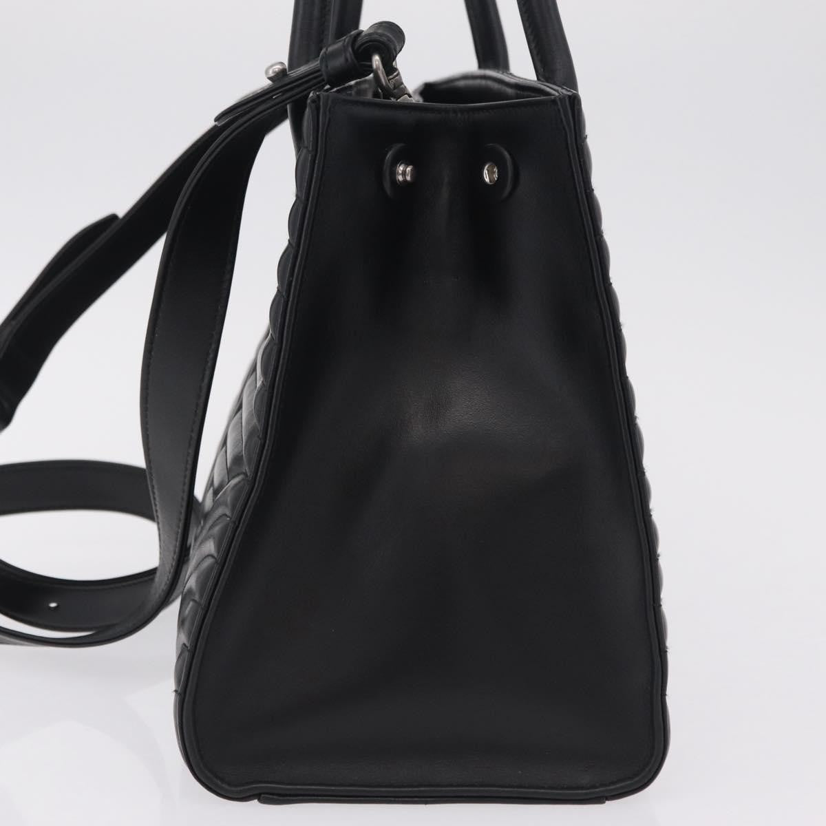 Prada Double Zip Diagramme Quilted Leather, Black, Leather, Tote Bag