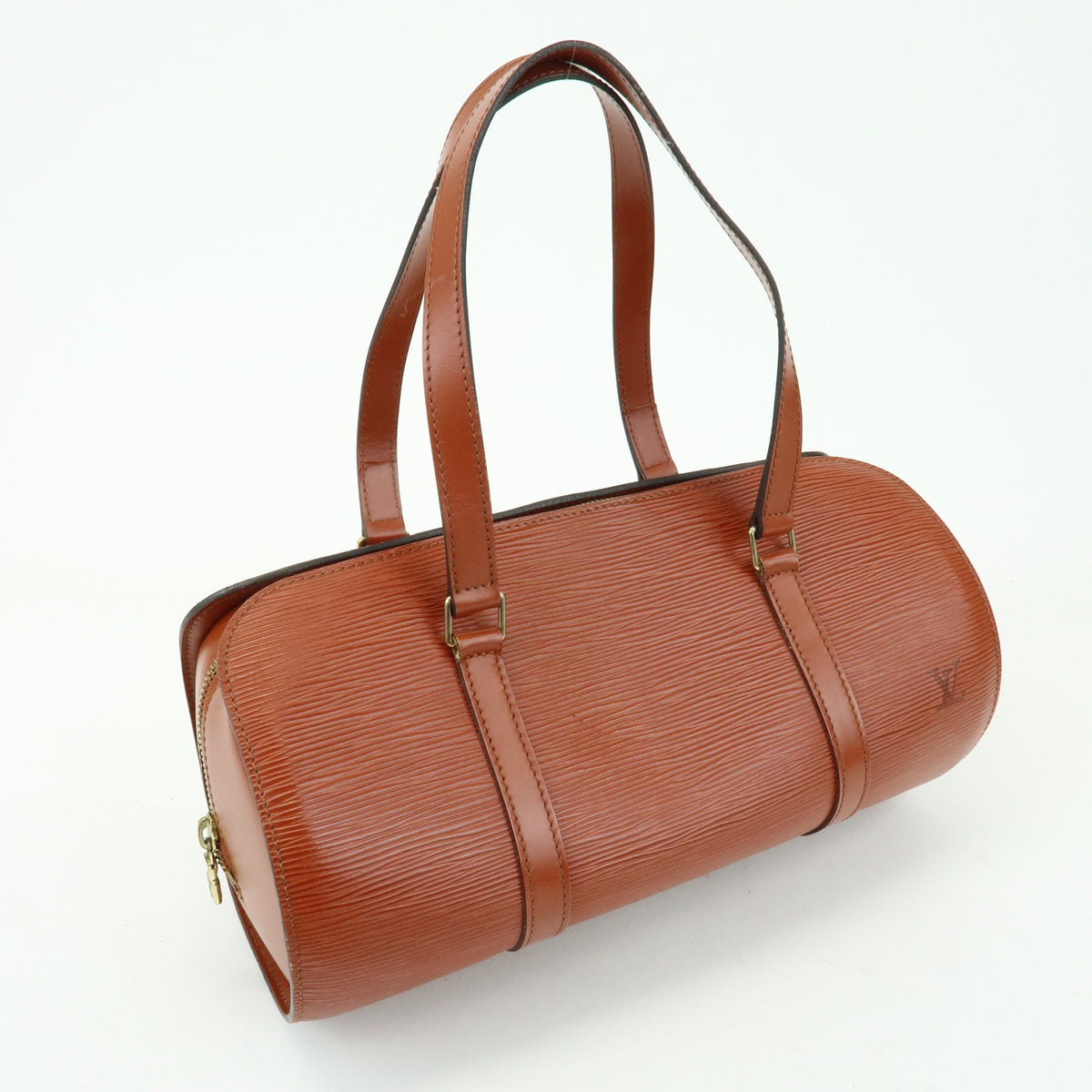 Louis Vuitton Soufflot Epi Leather, Brown, Leather, Tote Bag