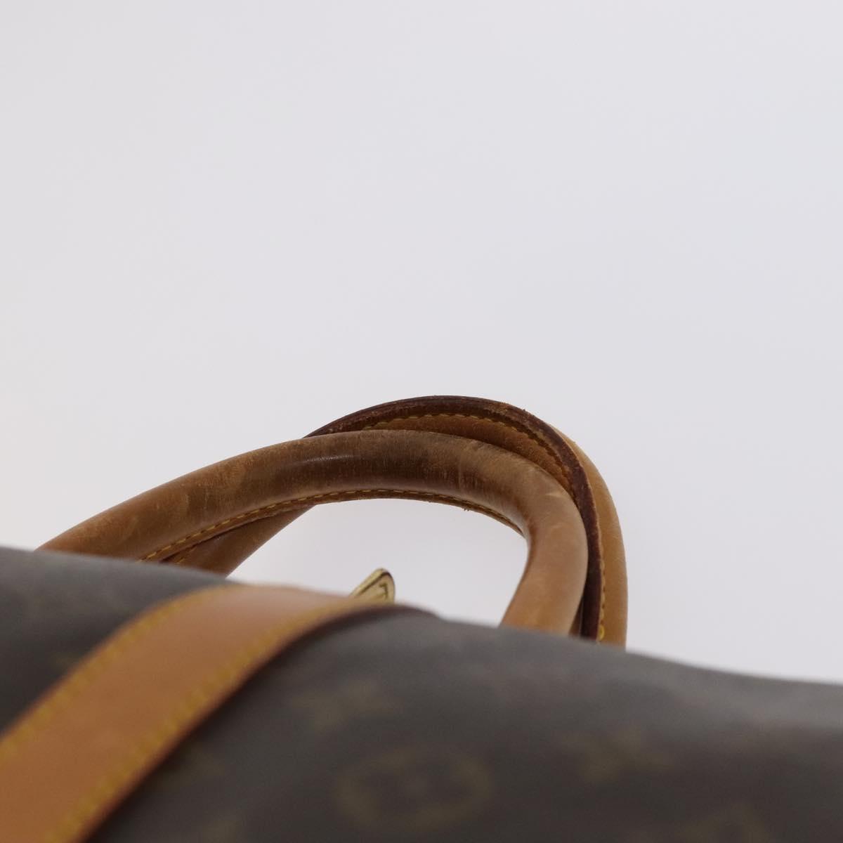 Louis Vuitton Keepall Bag Monogram Canvas, BROWN, CANVAS, Travel bag