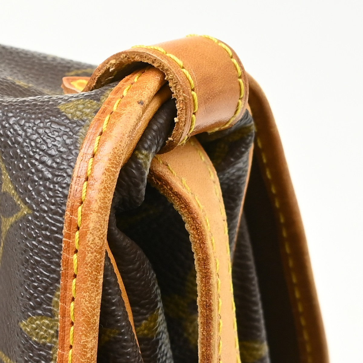 Louis Vuitton Saumur Monogram, Brown, Canvas, Shoulder Bag