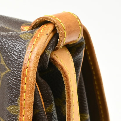 Louis Vuitton Saumur Monogram, Brown, Canvas, Shoulder Bag