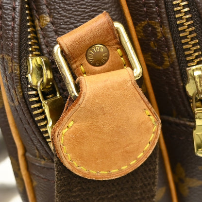 Louis Vuitton Reporter Monogram Canvas, Brown, Canvas, Shoulder Bag